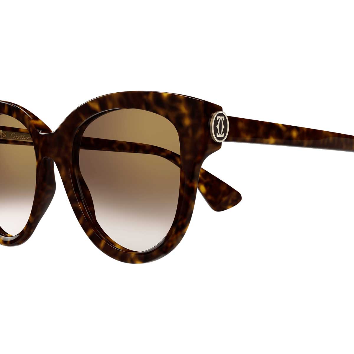 Cartier Occhiali da Sole CT0506S 002 Marrone/Marrone Donna 3