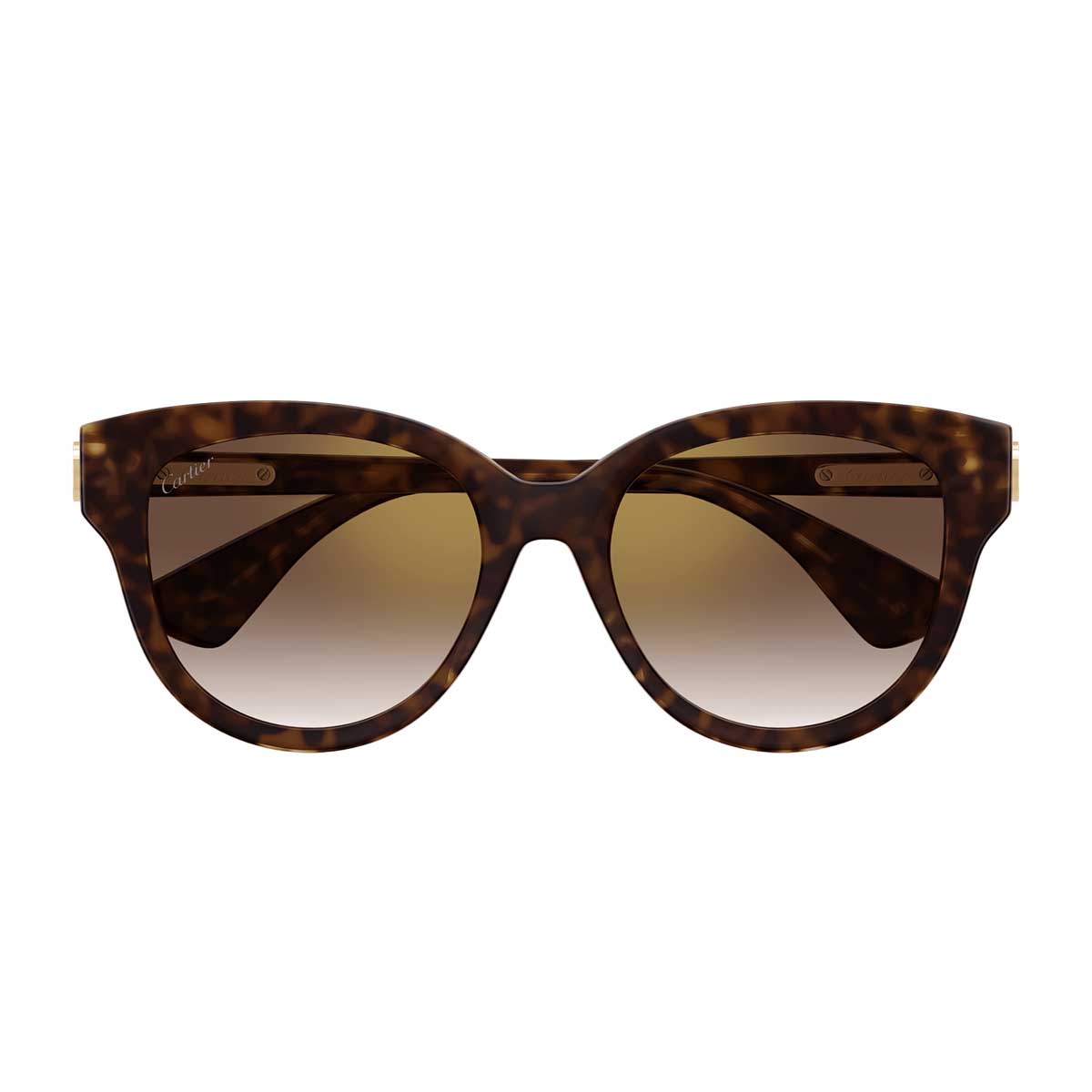 Cartier Occhiali da Sole CT0506S 002 Marrone/Marrone Donna