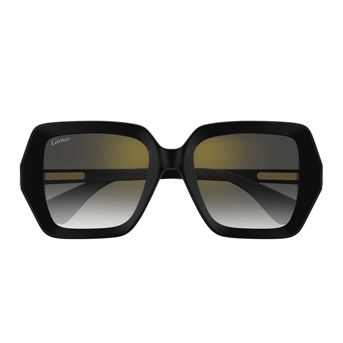 Cartier Occhiali da Sole CT0507S 001 Nero/Grigio Donna