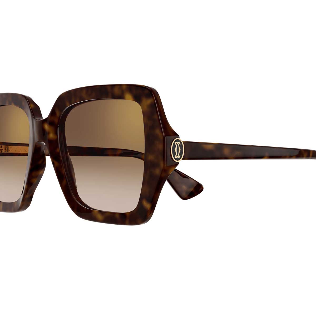 Cartier Occhiali da Sole CT0507S 002 Marrone/Marrone Donna 3