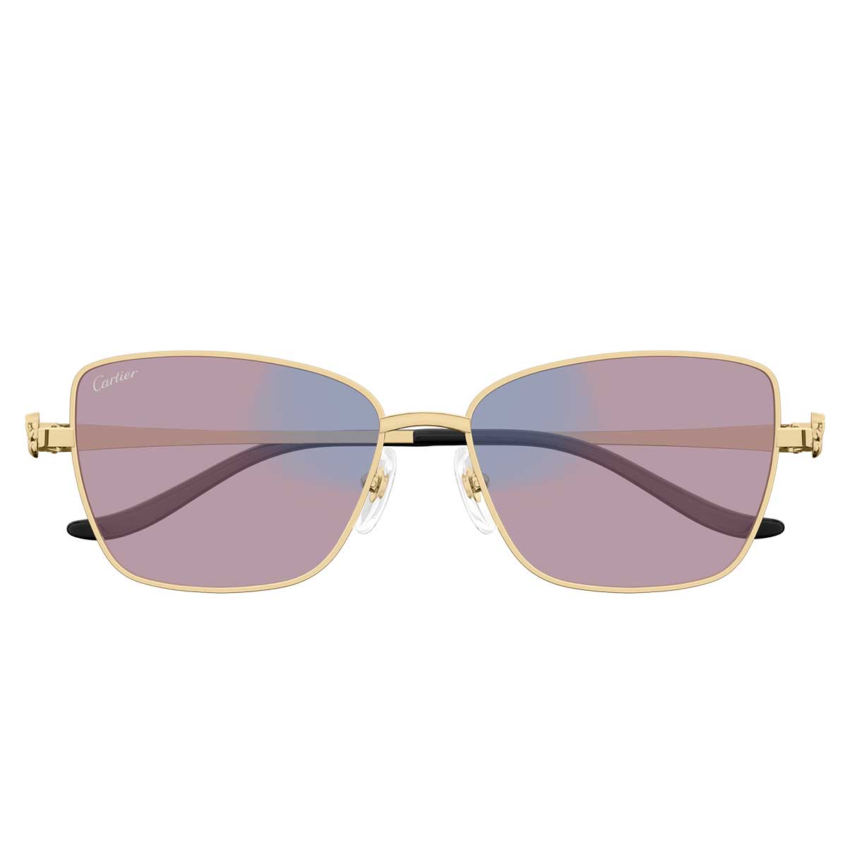 Cartier Occhiali da Sole CT0523S 001 Oro/Trasparente Donna Fotocromatici  2