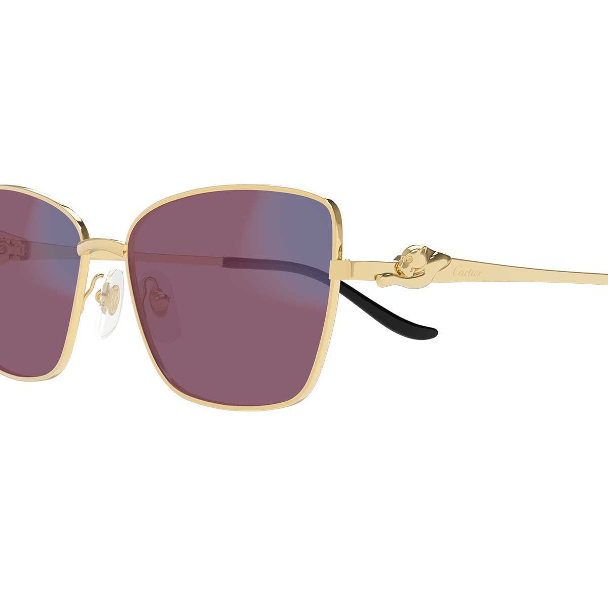 Cartier Occhiali da Sole CT0523S 001 Oro/Trasparente Donna Fotocromatici 9