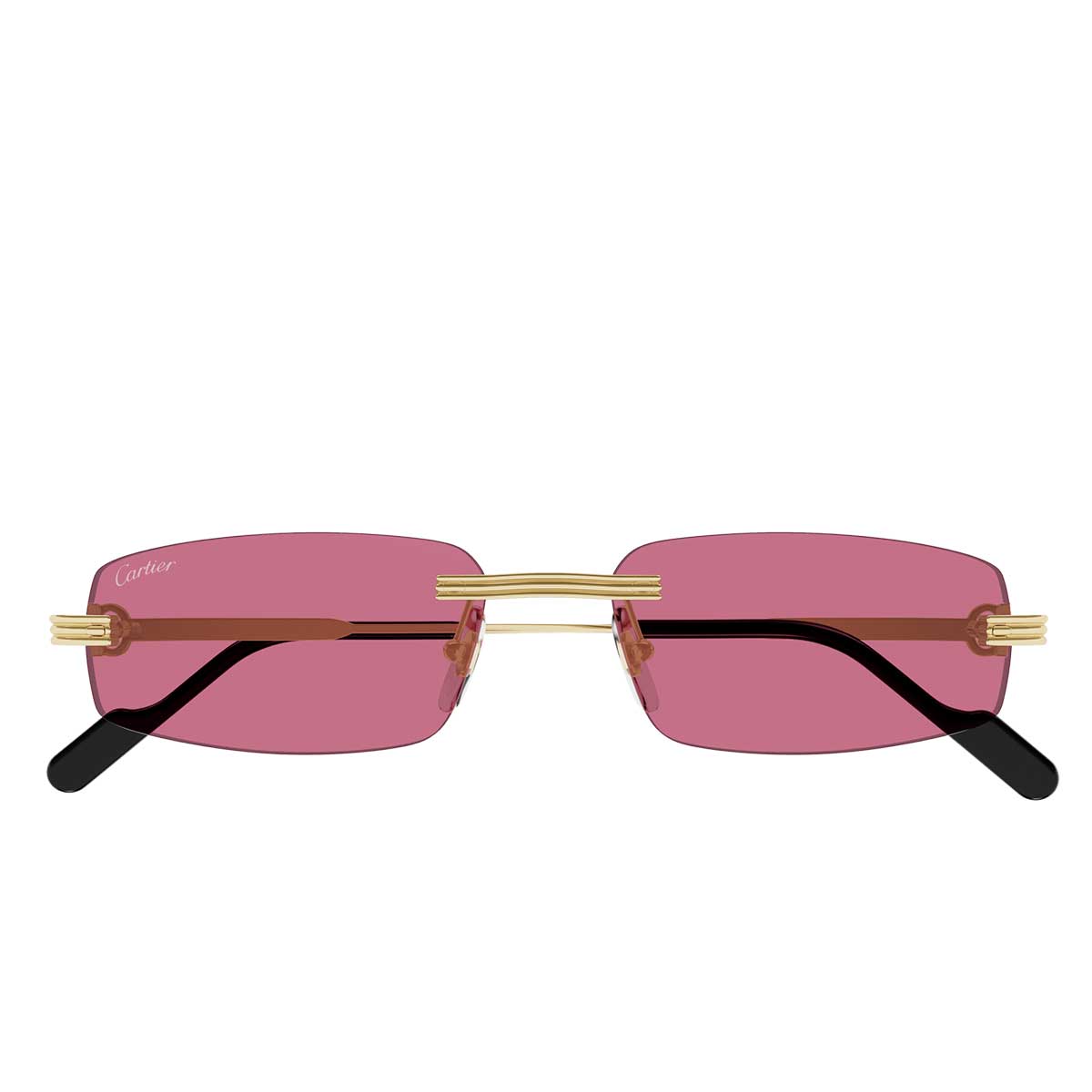 Cartier Occhiali da Sole CT0535S 004 Oro/Rosa Uomo