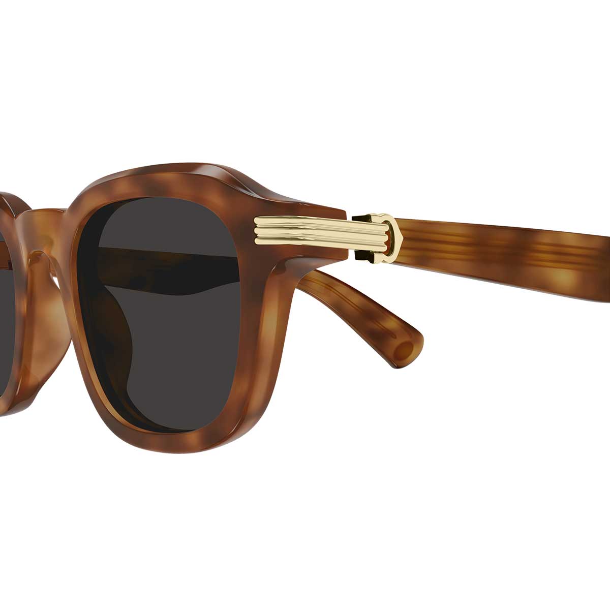 Cartier Occhiali da Sole CT0536S 006 Marrone/Grigio Uomo