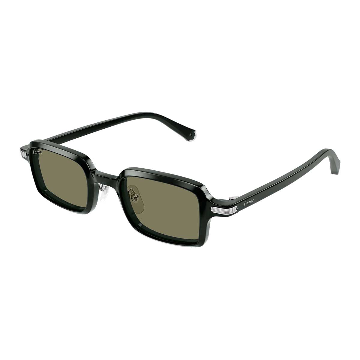 Cartier Occhiali da Sole CT0539S 007 Verde/Verde Unisex 2