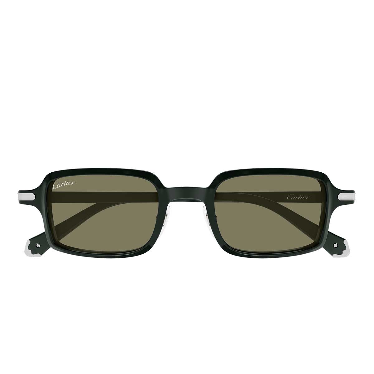 Cartier Occhiali da Sole CT0539S 007 Verde/Verde Unisex