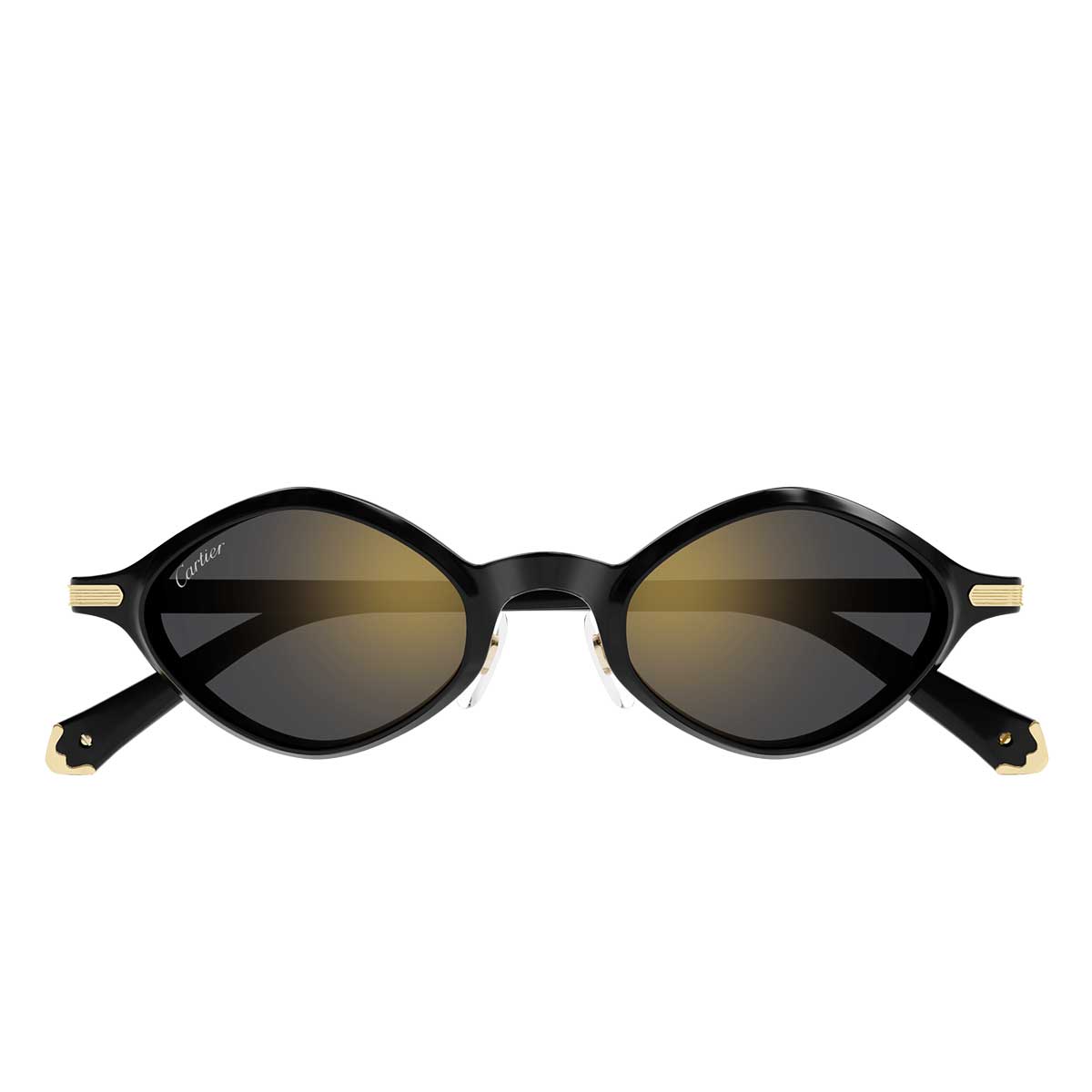 Cartier Occhiali da Sole CT0540S 001 Nero/Grigio Unisex
