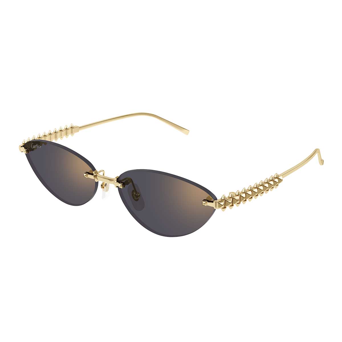 Cartier Occhiali da Sole CT0543S 003 Oro/Rosa Donna 2