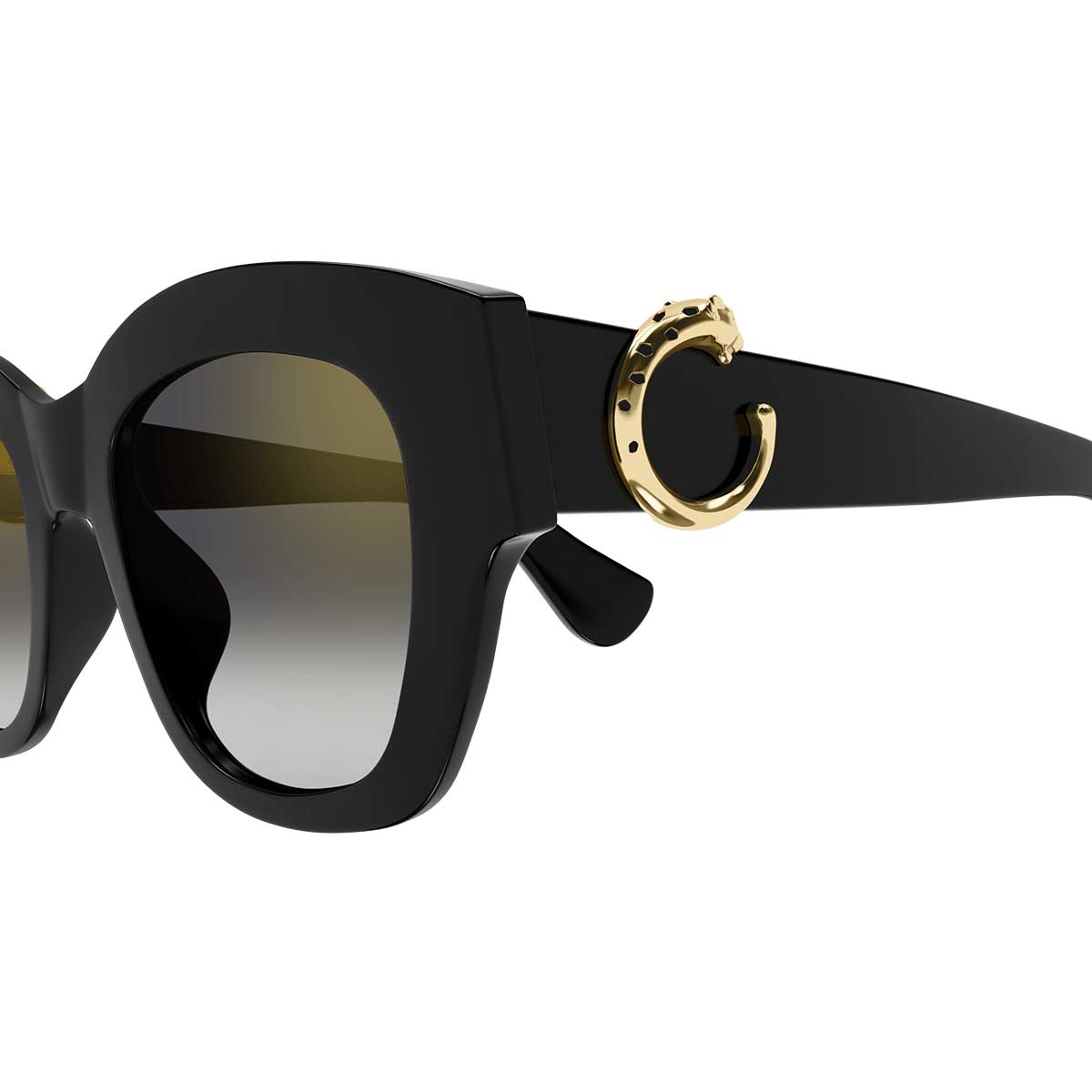 Cartier Occhiali da Sole CT0547S 001 Nero/Grigio Donna 3