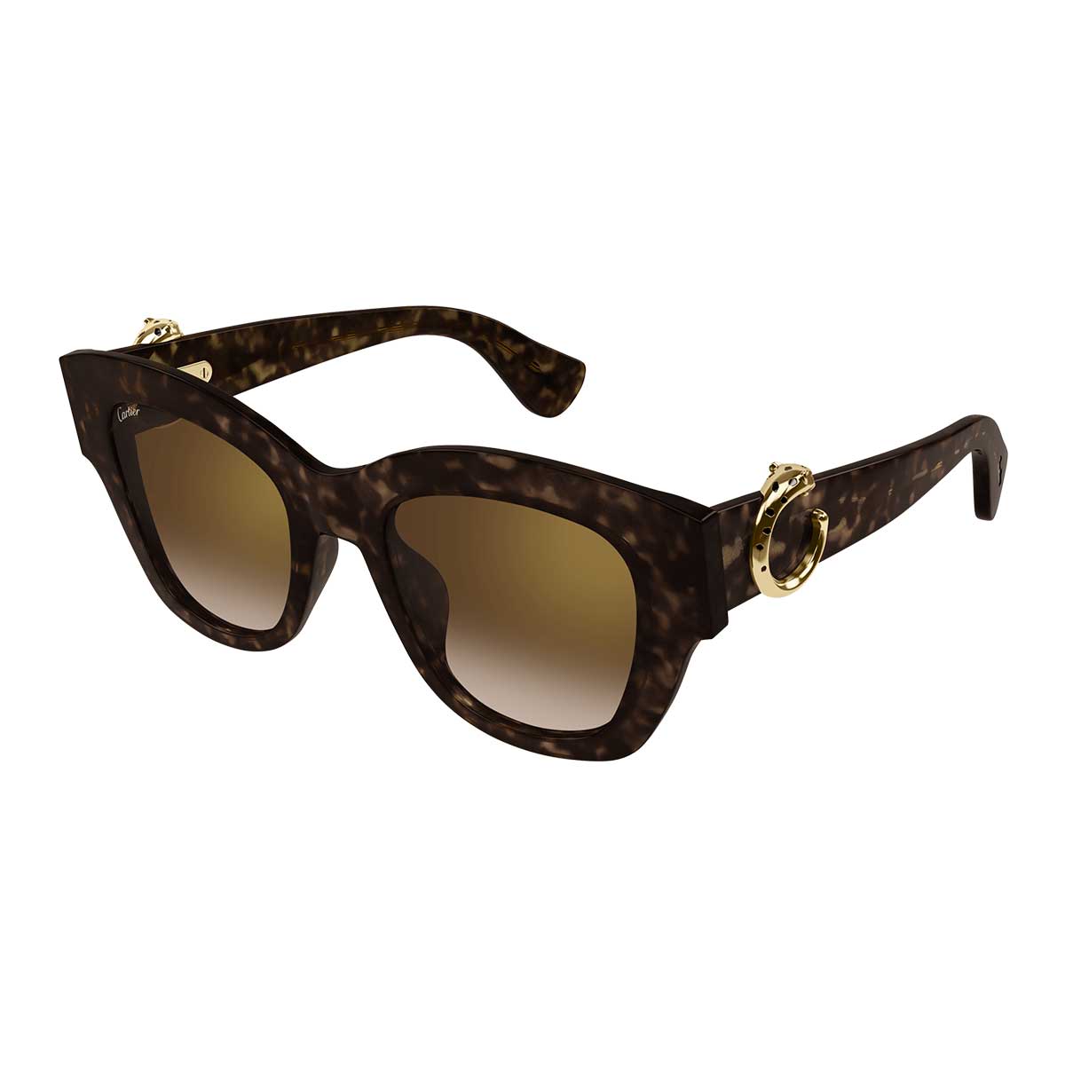 Cartier Occhiali da Sole CT0547S 002 Marrone/Marrone Donna 2