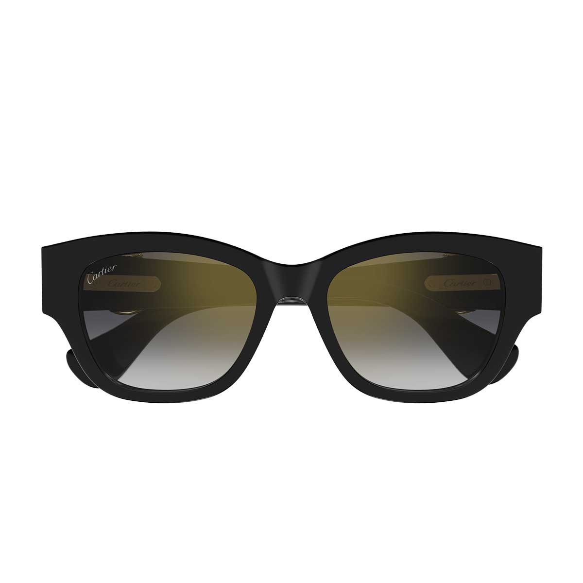 Cartier Occhiali da Sole CT0548SA 001 Nero/Grigio Donna