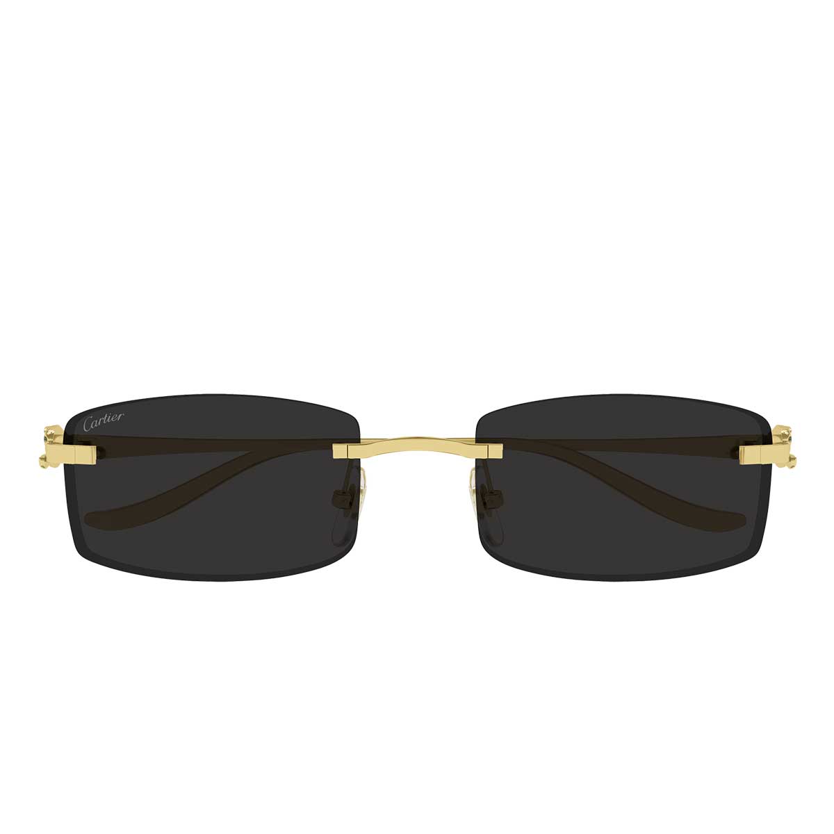Cartier Occhiali da Sole CT0552S 001 Oro/Grigio Unisex