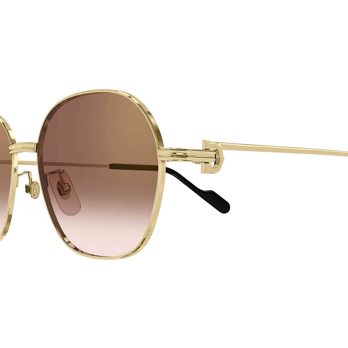Cartier Occhiali da Sole CT0569SA 003 Oro/Rosso Donna 3