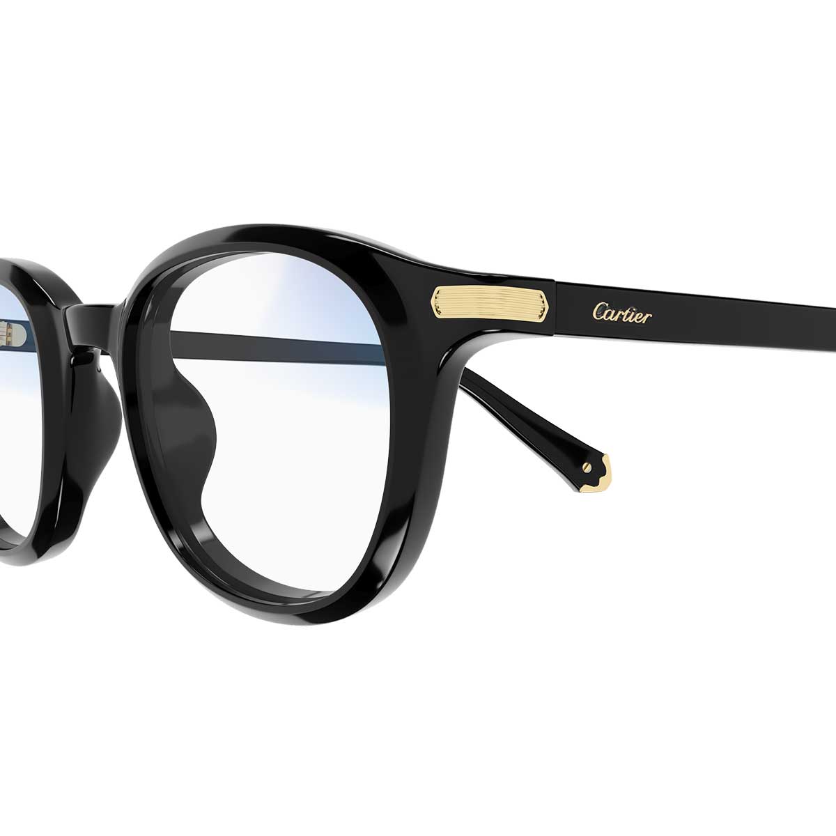 Cartier Occhiali da Sole CT0584S 005 Nero/Trasparente Unisex Fotocromatici 7
