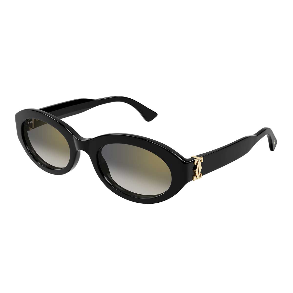 Cartier Occhiali da Sole CT0588S 001 Nero/Grigio Donna 2