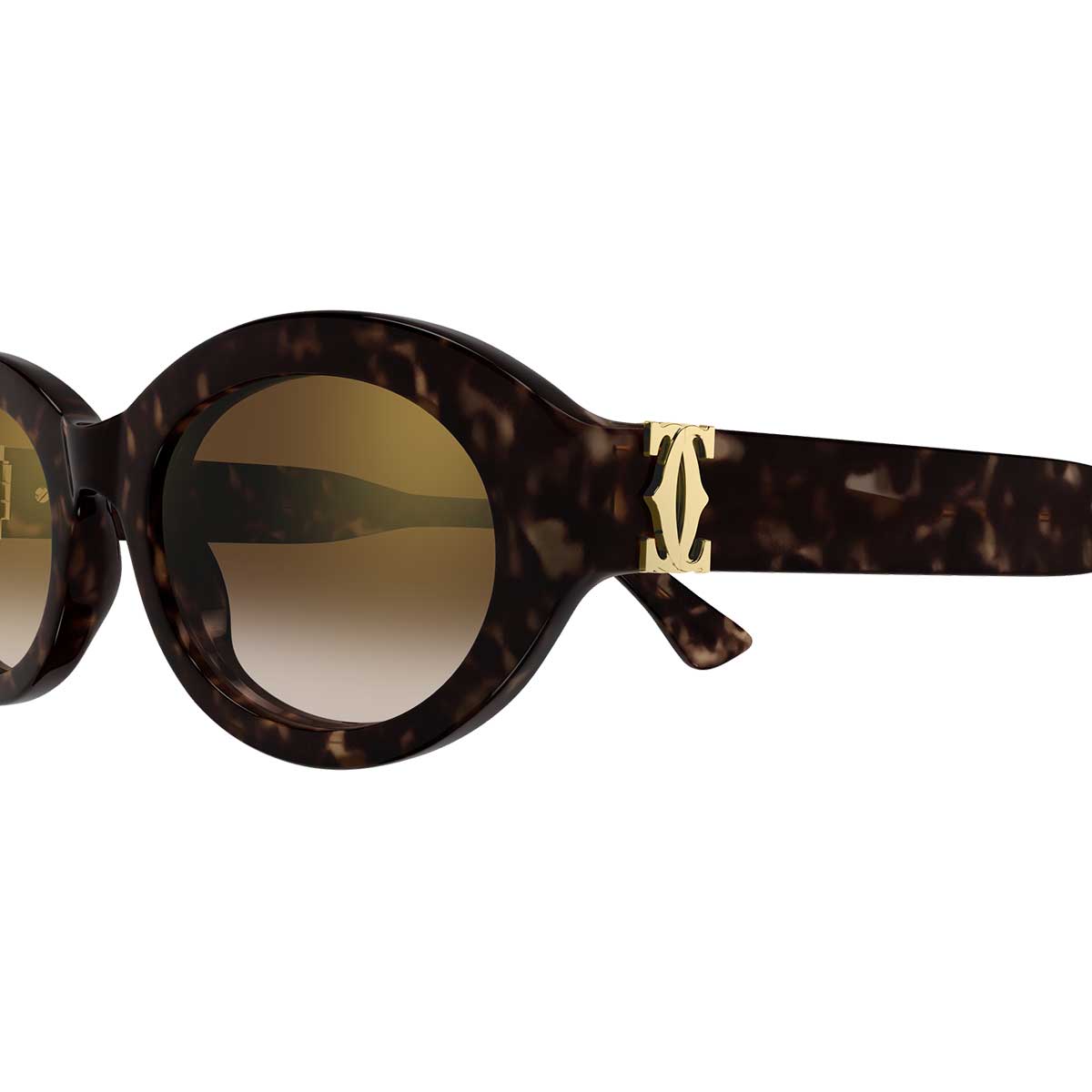 Cartier Occhiali da Sole CT0588S 002 Marrone/Marrone Donna 3