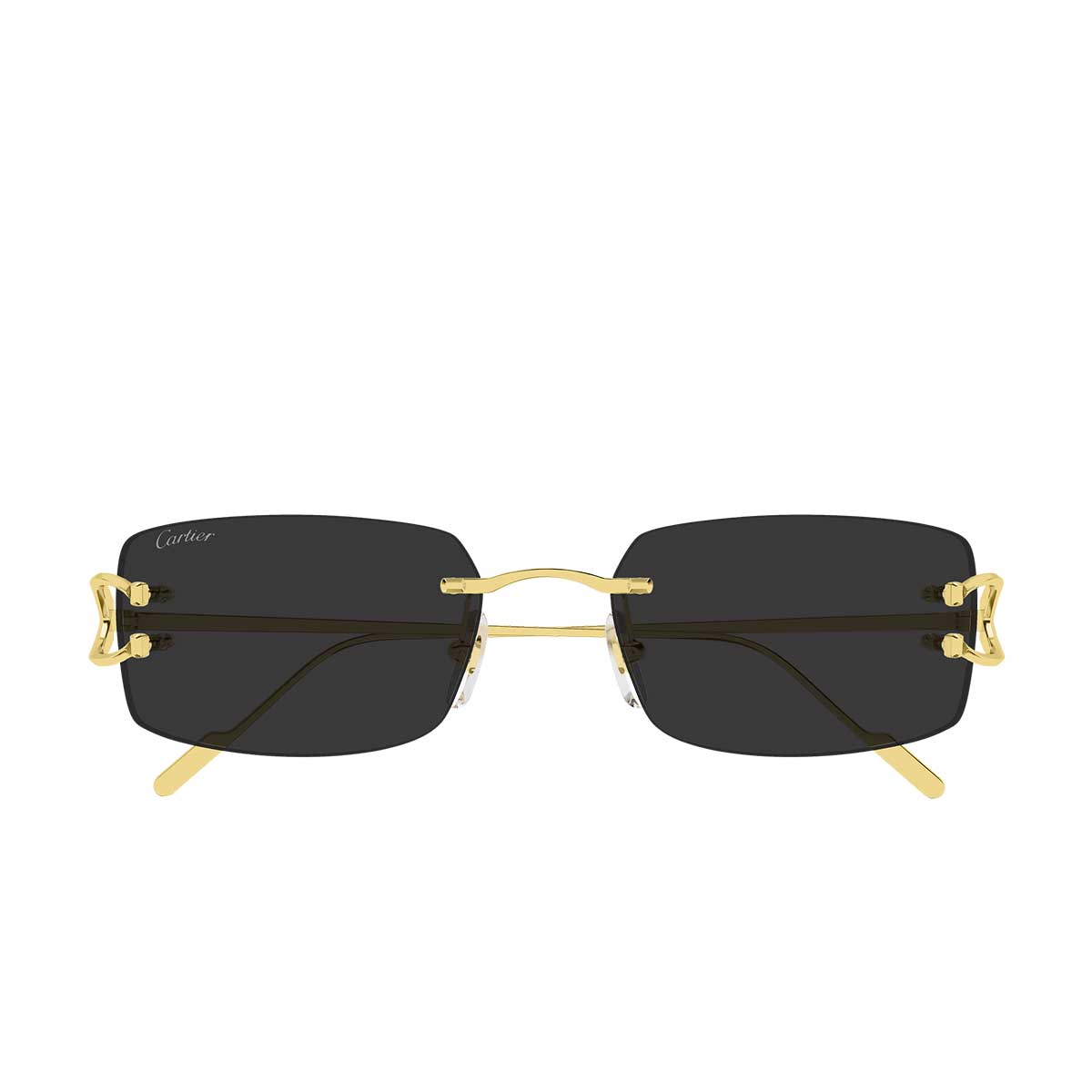 Cartier Occhiali da Sole CT0605S 001 Oro/Grigio Uomo