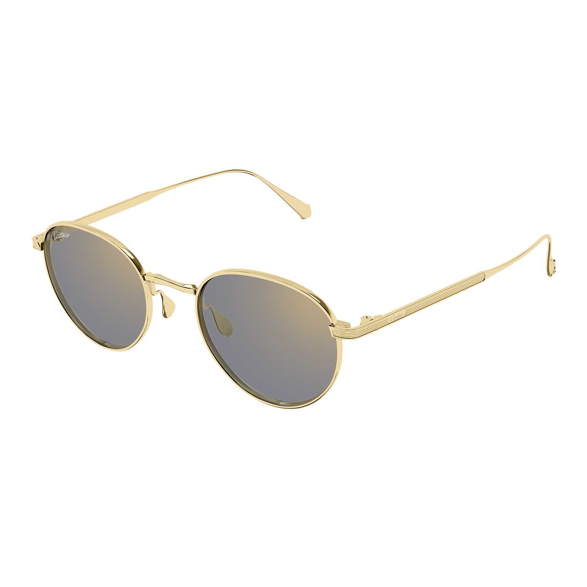 Cartier Occhiali da Sole CT0626S 003 Oro/Viola Unisex
