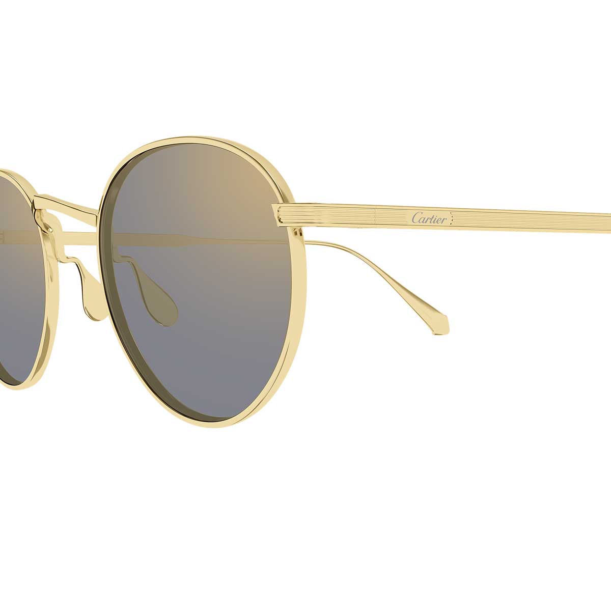 Cartier Occhiali da Sole CT0626S 003 Oro/Viola Unisex