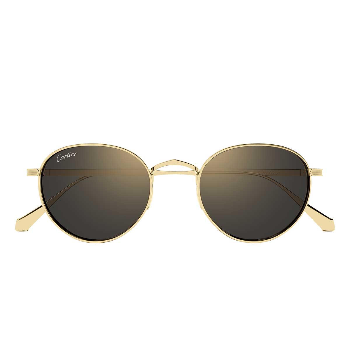 Cartier Occhiali da Sole CT0626S 006 Oro/Grigio Unisex