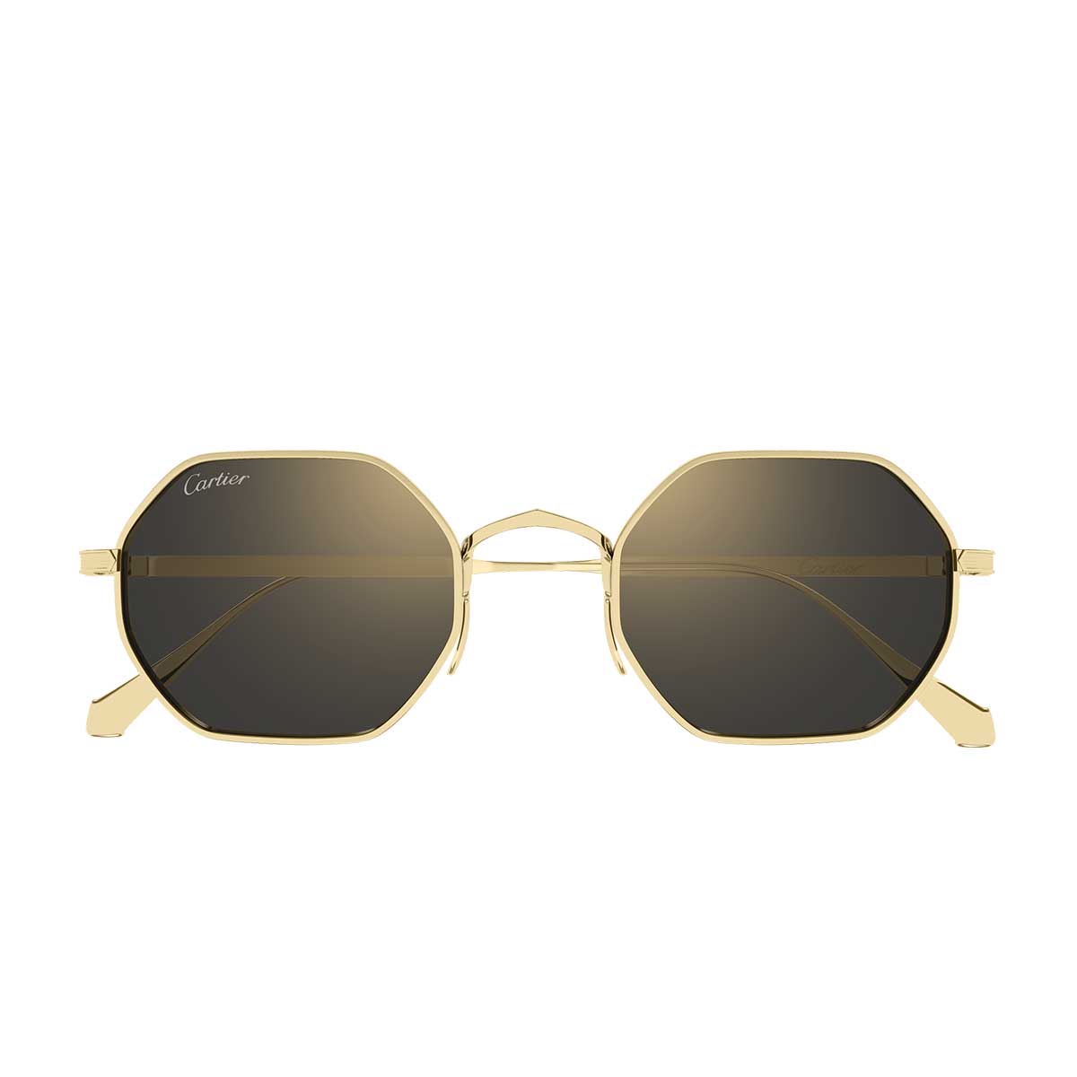 Cartier Occhiali da Sole CT0627S 001 Oro/Grigio Unisex