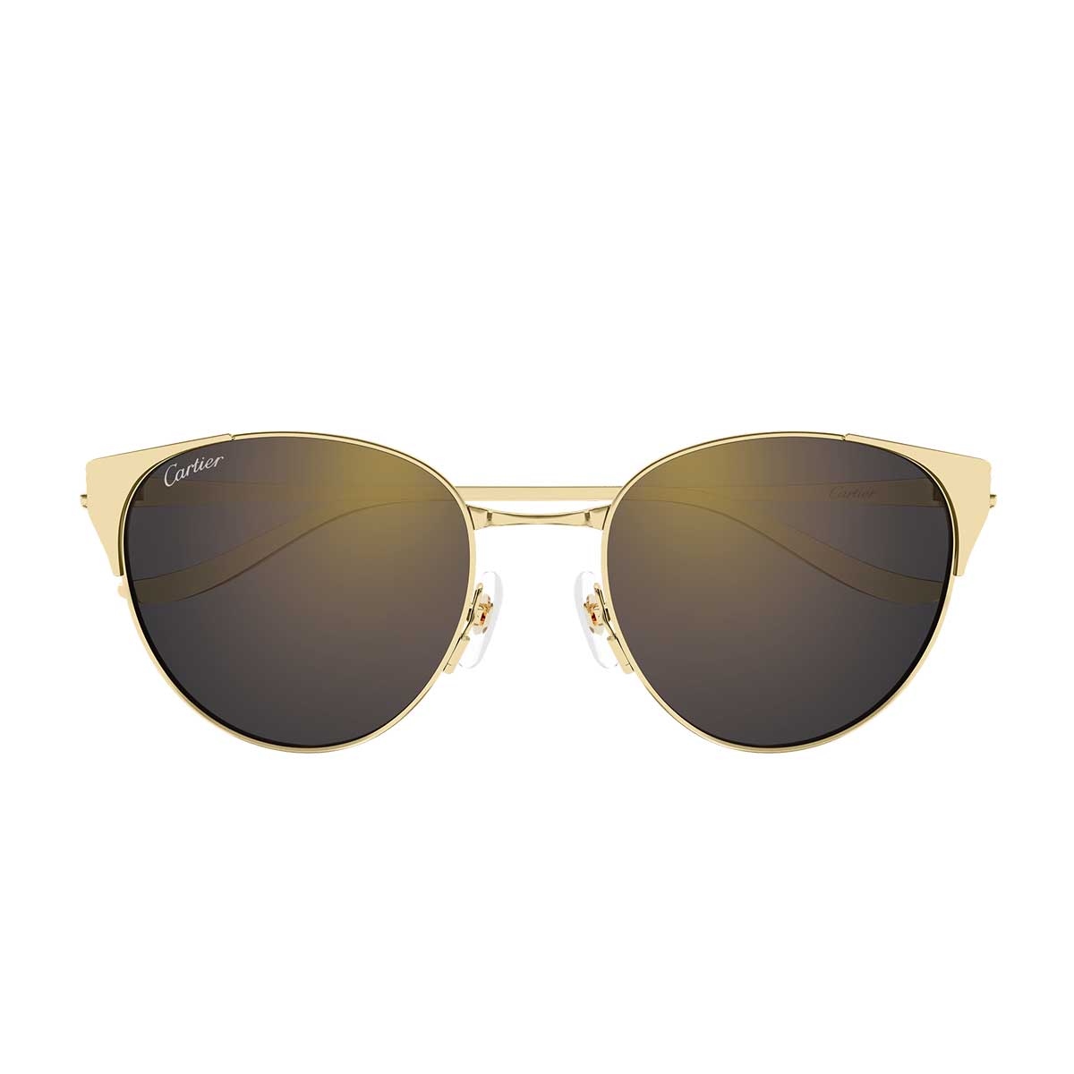 Cartier Occhiali da Sole CT0631S 001 Oro/Grigio Donna