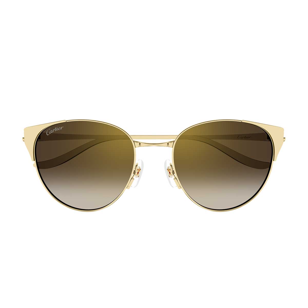 Cartier Occhiali da Sole CT0631S 002 Oro/Marrone Donna