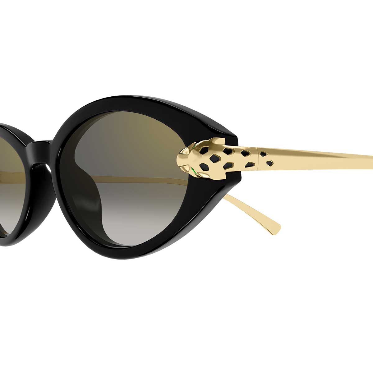 Cartier Occhiali da Sole CT0634S 001 NeroOro/Grigio Donna