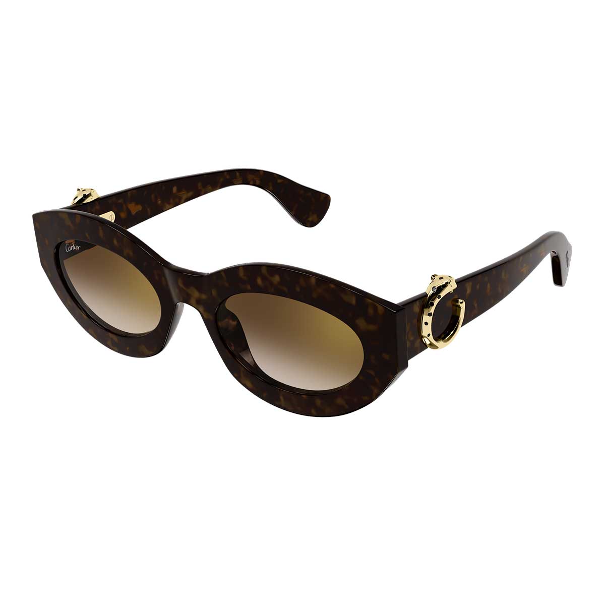 Cartier Occhiali da Sole CT0638S 002 Marrone/Marrone Donna
