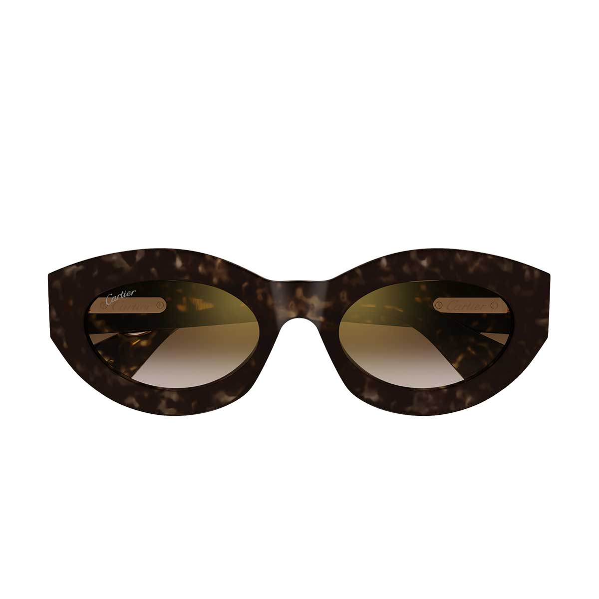 Cartier Occhiali da Sole CT0638S 002 Marrone/Marrone Donna