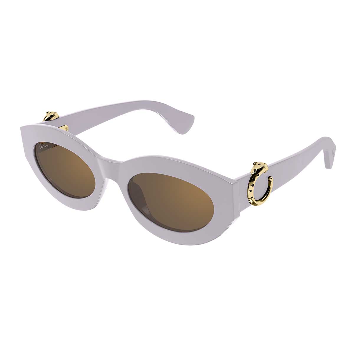 Cartier Occhiali da Sole CT0638S 005 Viola/Marrone Donna