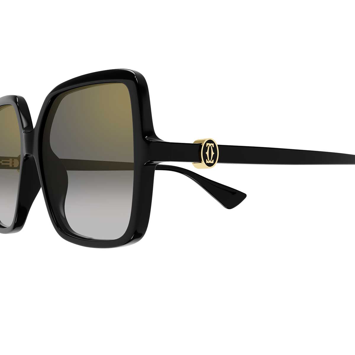 Cartier Occhiali da Sole CT0641S 001 Nero/Grigio Donna