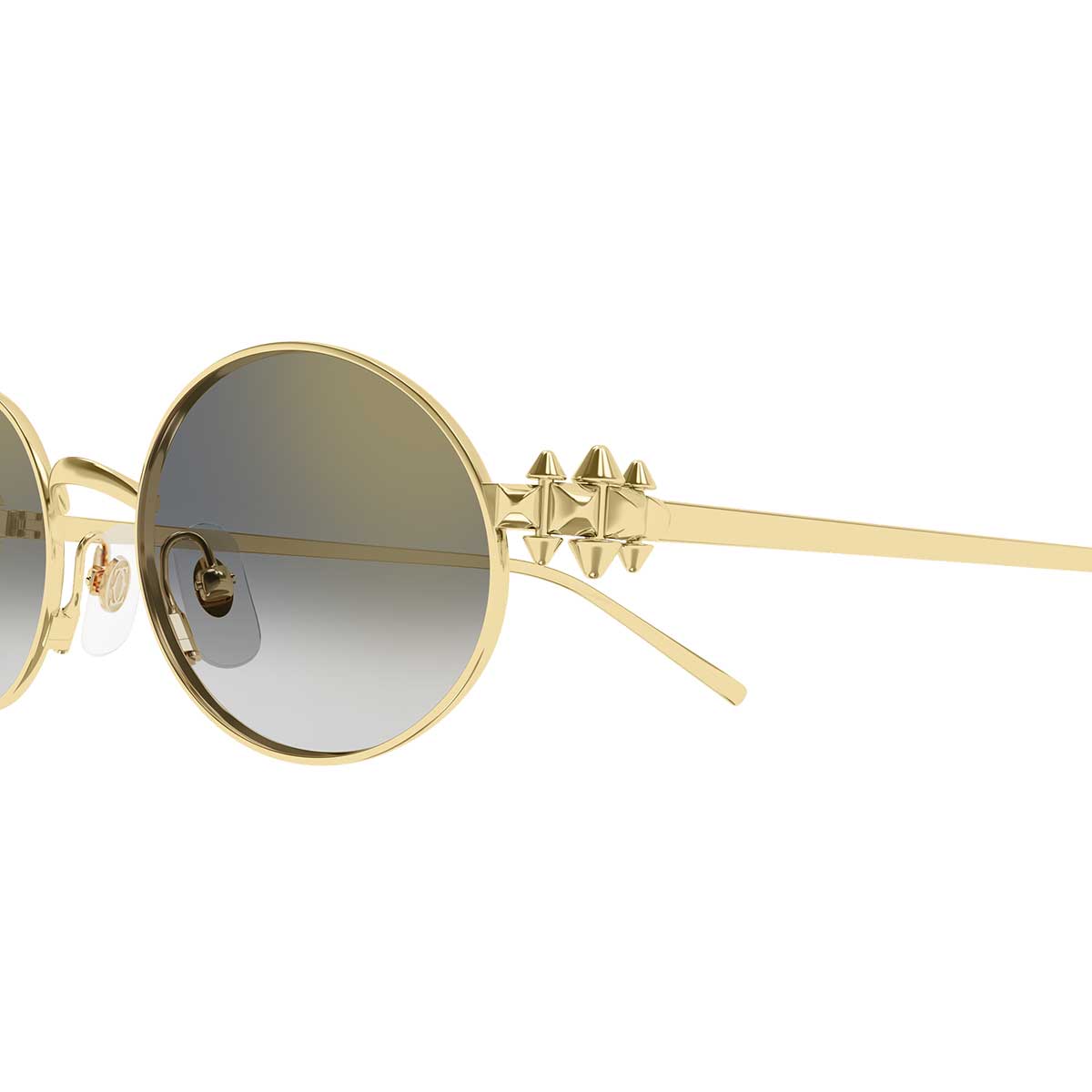 Cartier Occhiali da Sole CT0644S 001 Oro/Grigio Donna