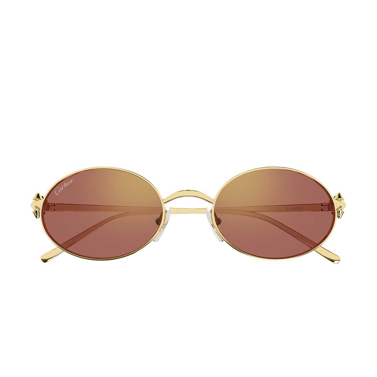 Cartier Occhiali da Sole CT0644S 003 Oro/Rosso Donna
