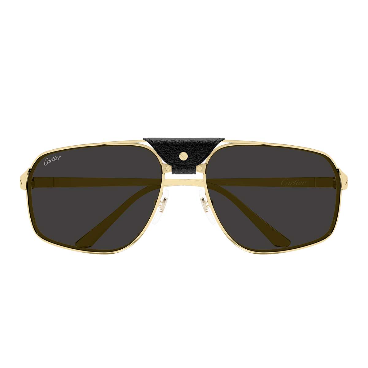 Cartier Occhiali da Sole CT0651S 001 Oro/Grigio Uomo