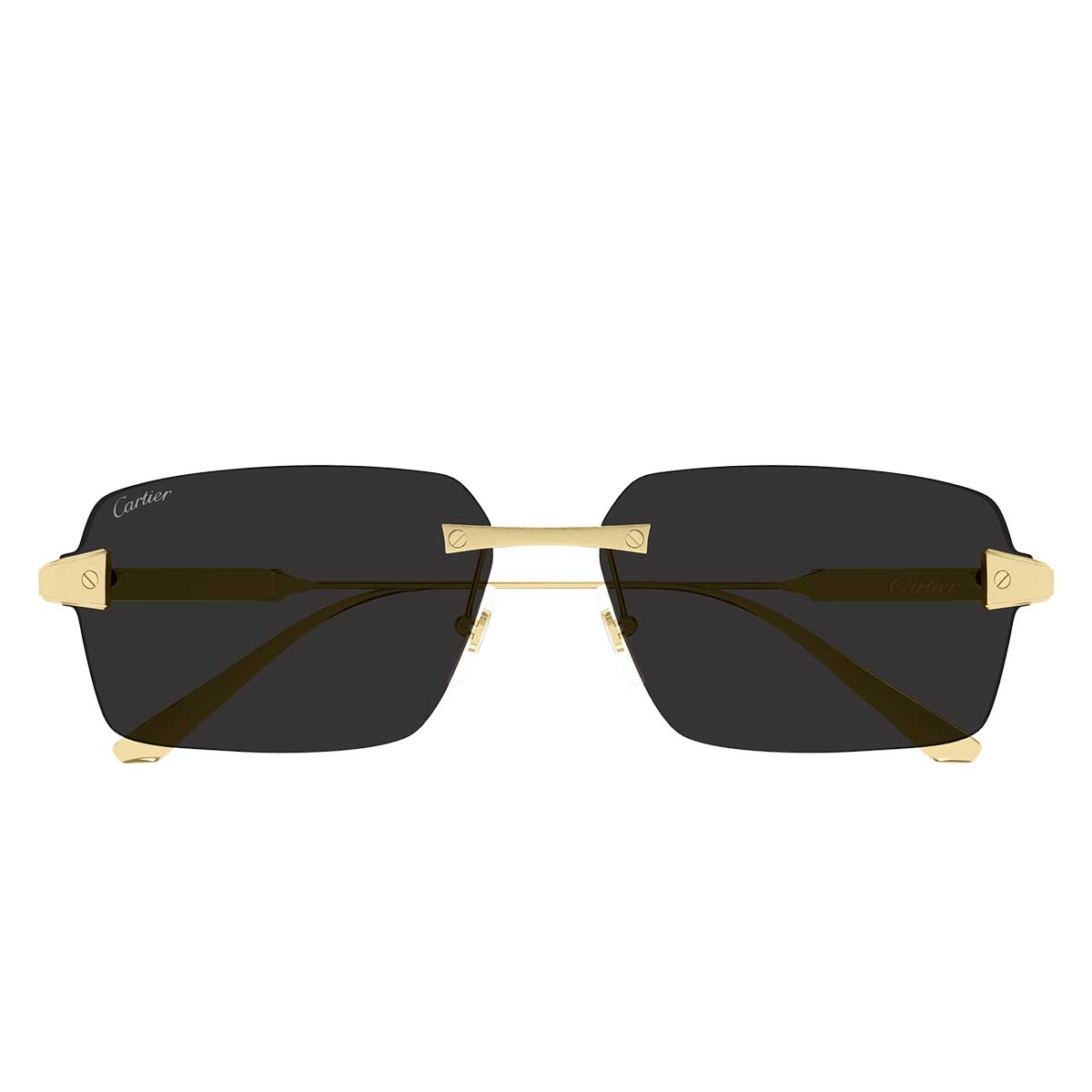 Cartier Occhiali da Sole CT0652S 001 Oro/Grigio Uomo
