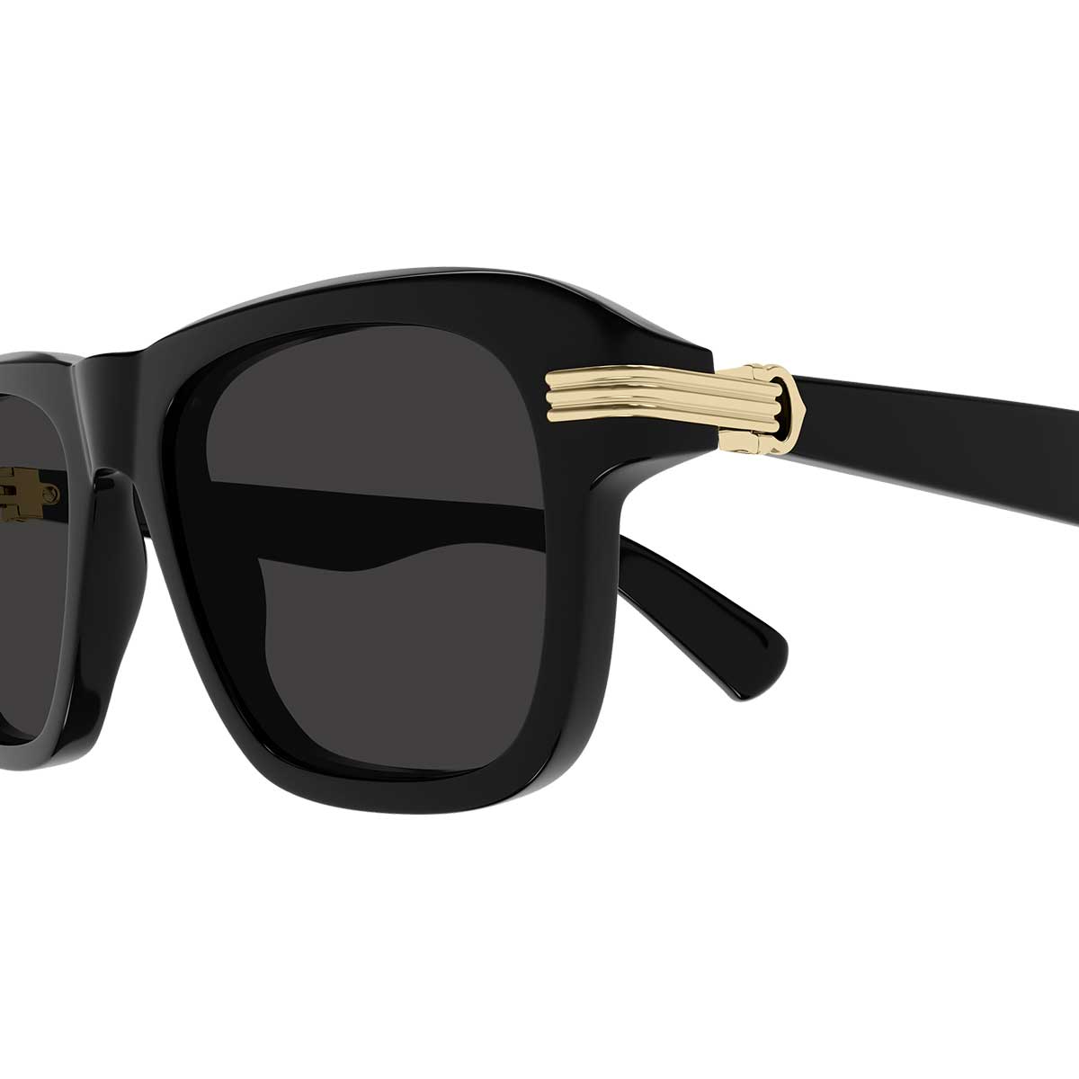 Cartier Occhiali da Sole CT0657S 001 Nero/Grigio Uomo 3
