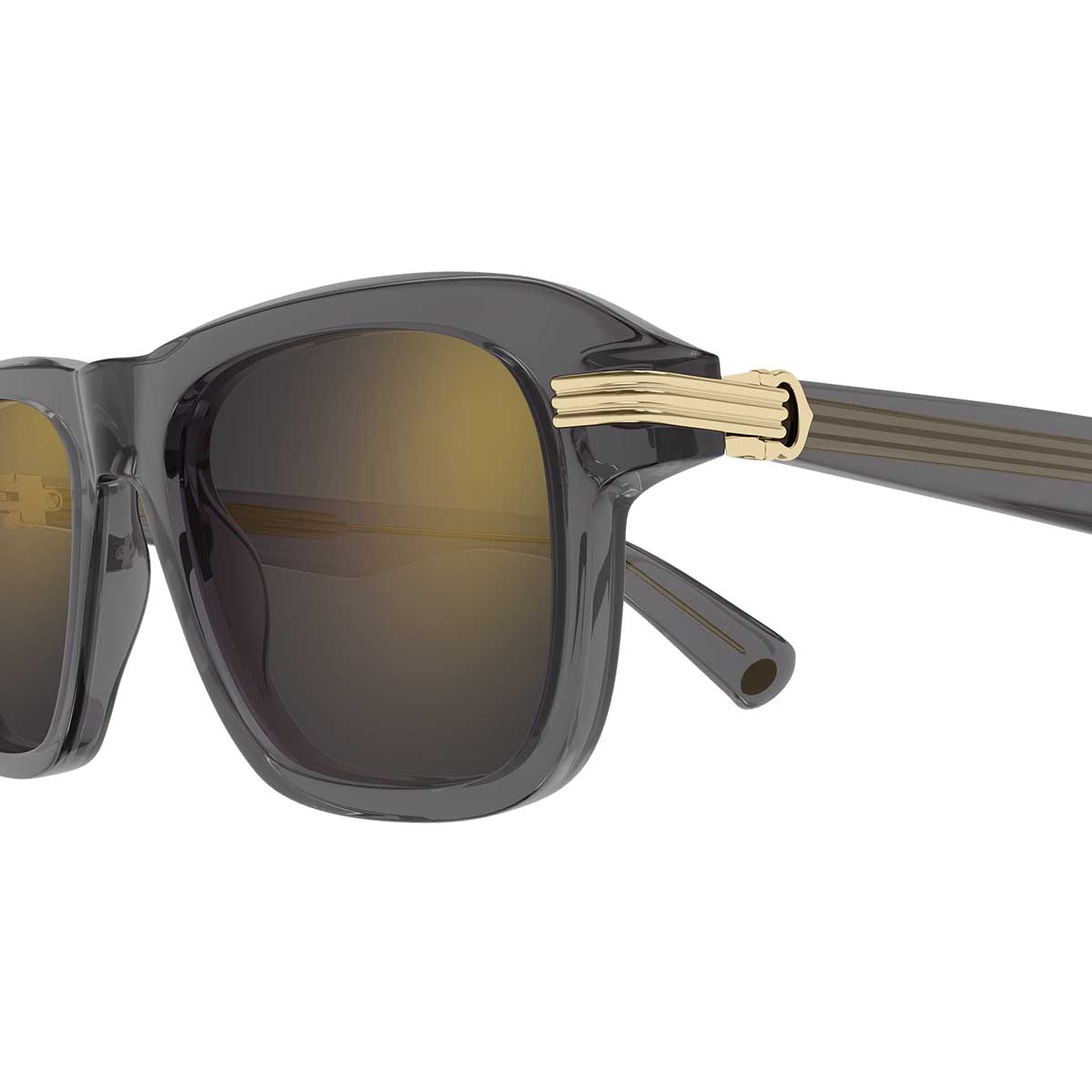 Cartier Occhiali da Sole CT0657S 003 Grigio/Grigio Uomo 3