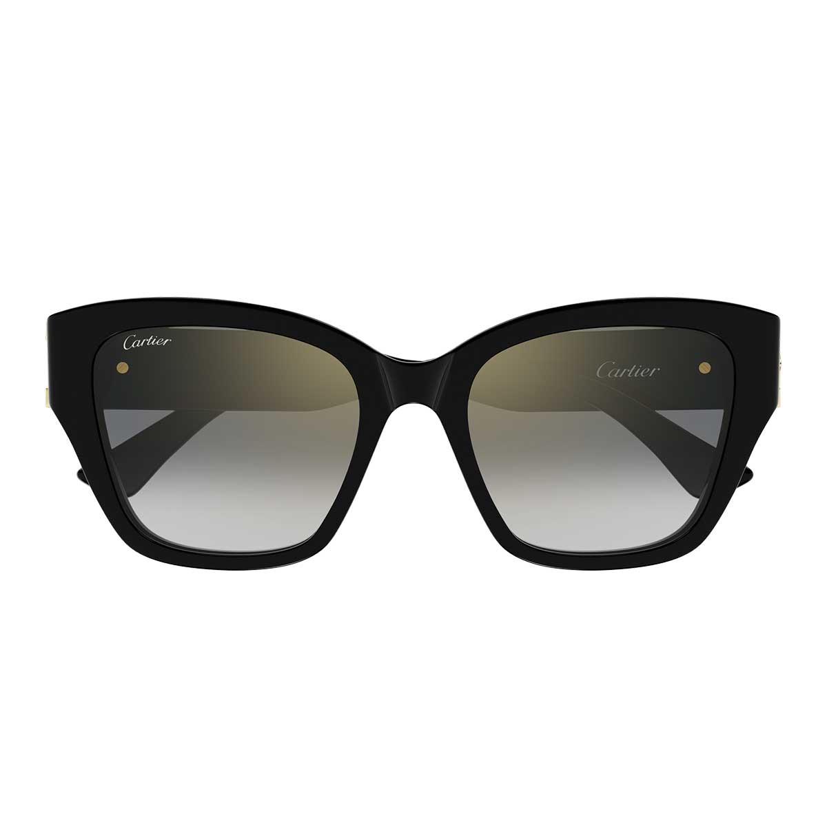 Cartier Occhiali da Sole CT0666S 001 Nero/Grigio Donna