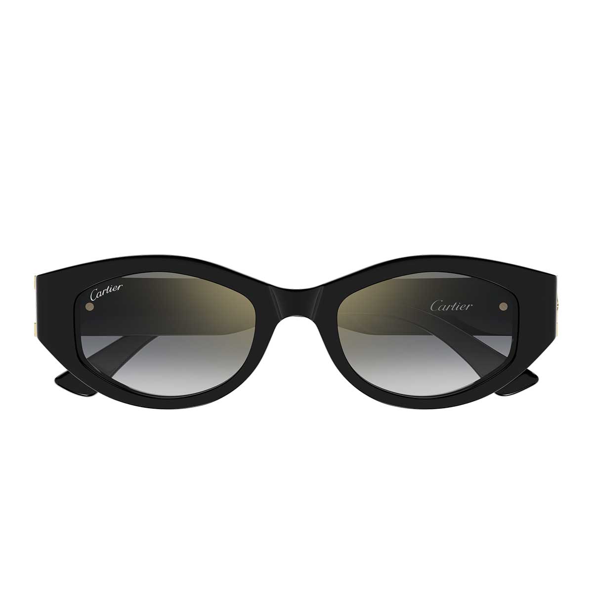 Cartier Occhiali da Sole CT0667S 001 Nero/Grigio Donna