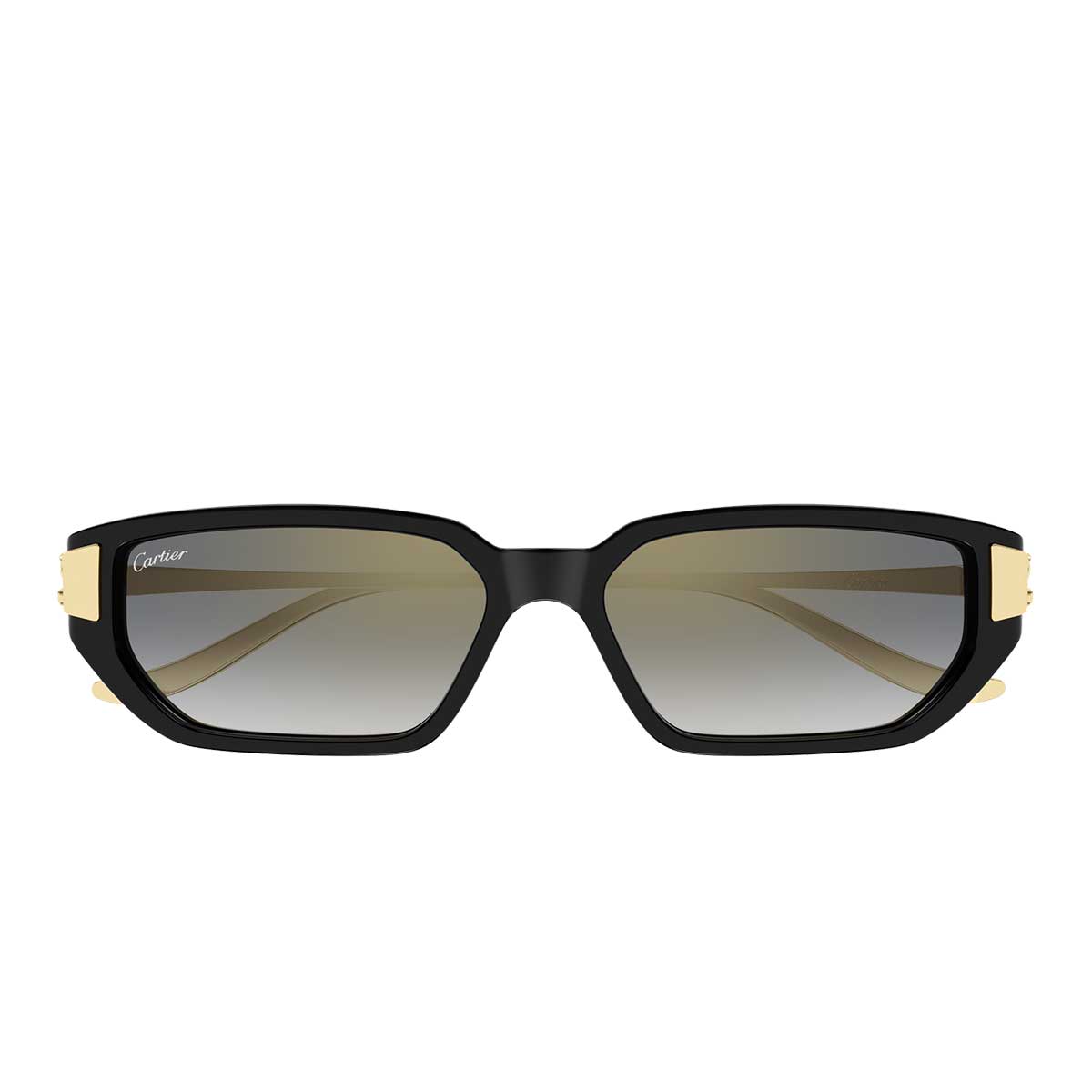 Cartier Occhiali da Sole CT0674S 001 NeroOro/Grigio Donna