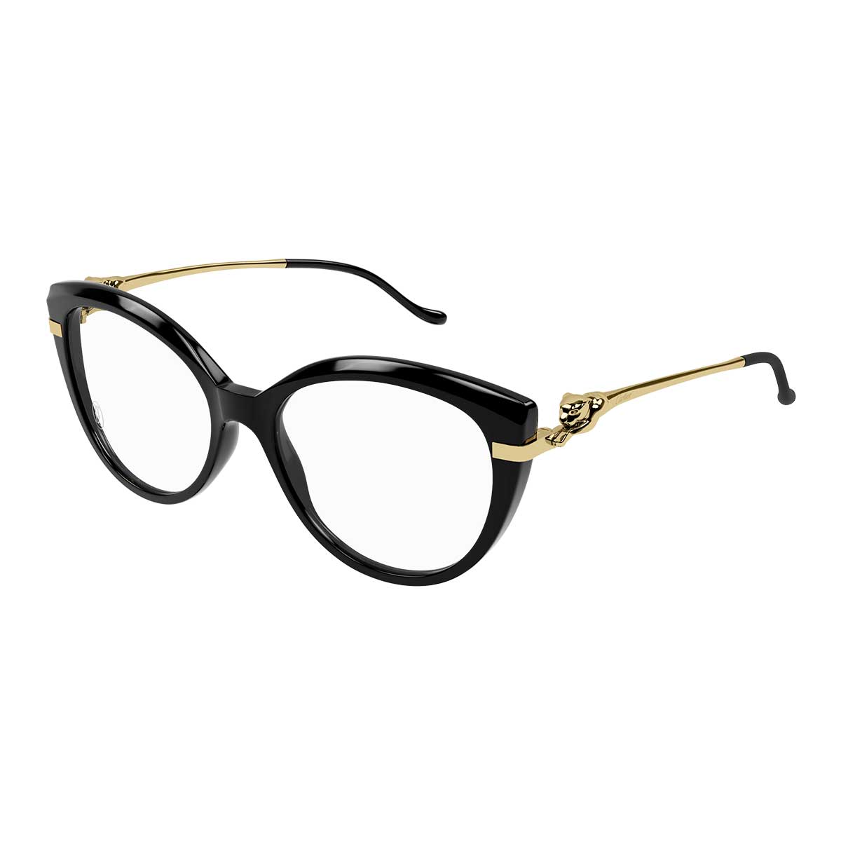 Cartier Occhiali da Vista CT0283O 001 NeroOro/Trasparente Donna 2