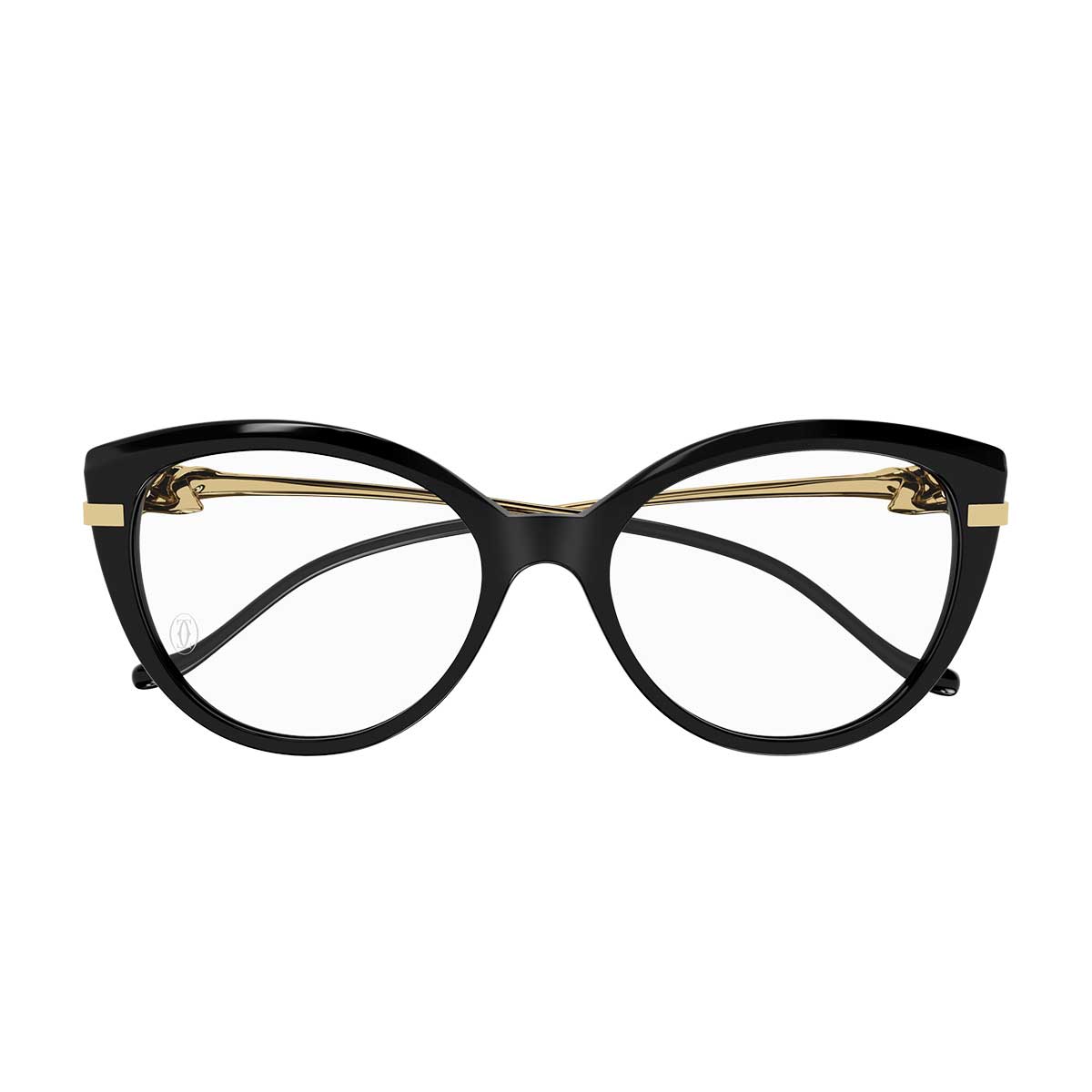 Cartier Occhiali da Vista CT0283O 001 NeroOro/Trasparente Donna
