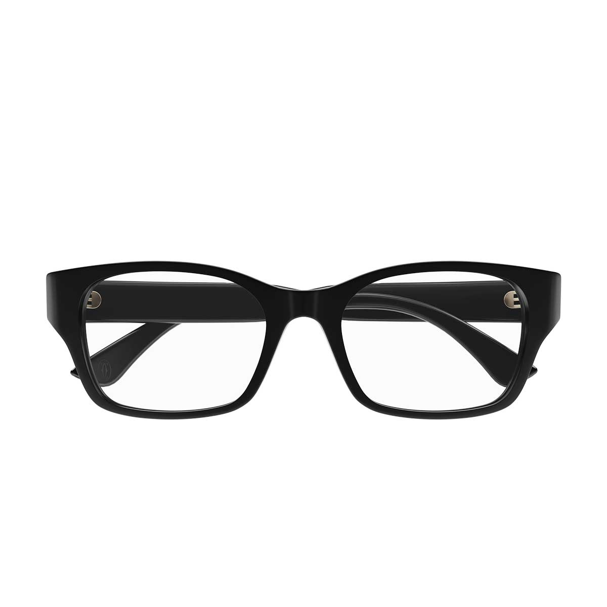 Cartier Occhiali da Vista CT0316O 001 Nero/Trasparente Donna