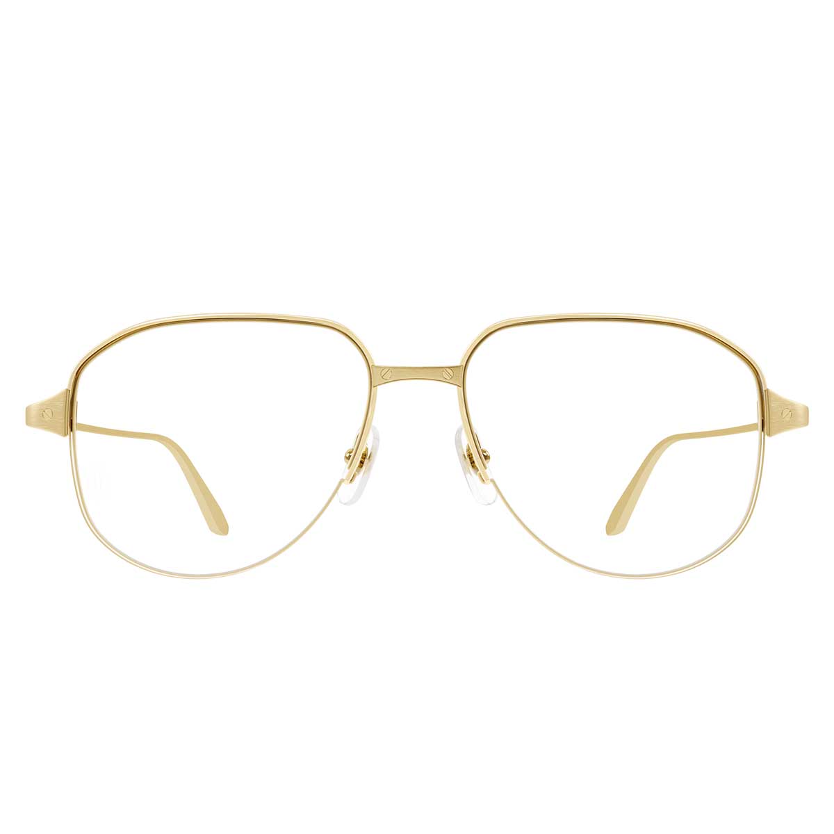 Cartier Occhiali da Vista CT0352O 001 Oro/Trasparente Uomo