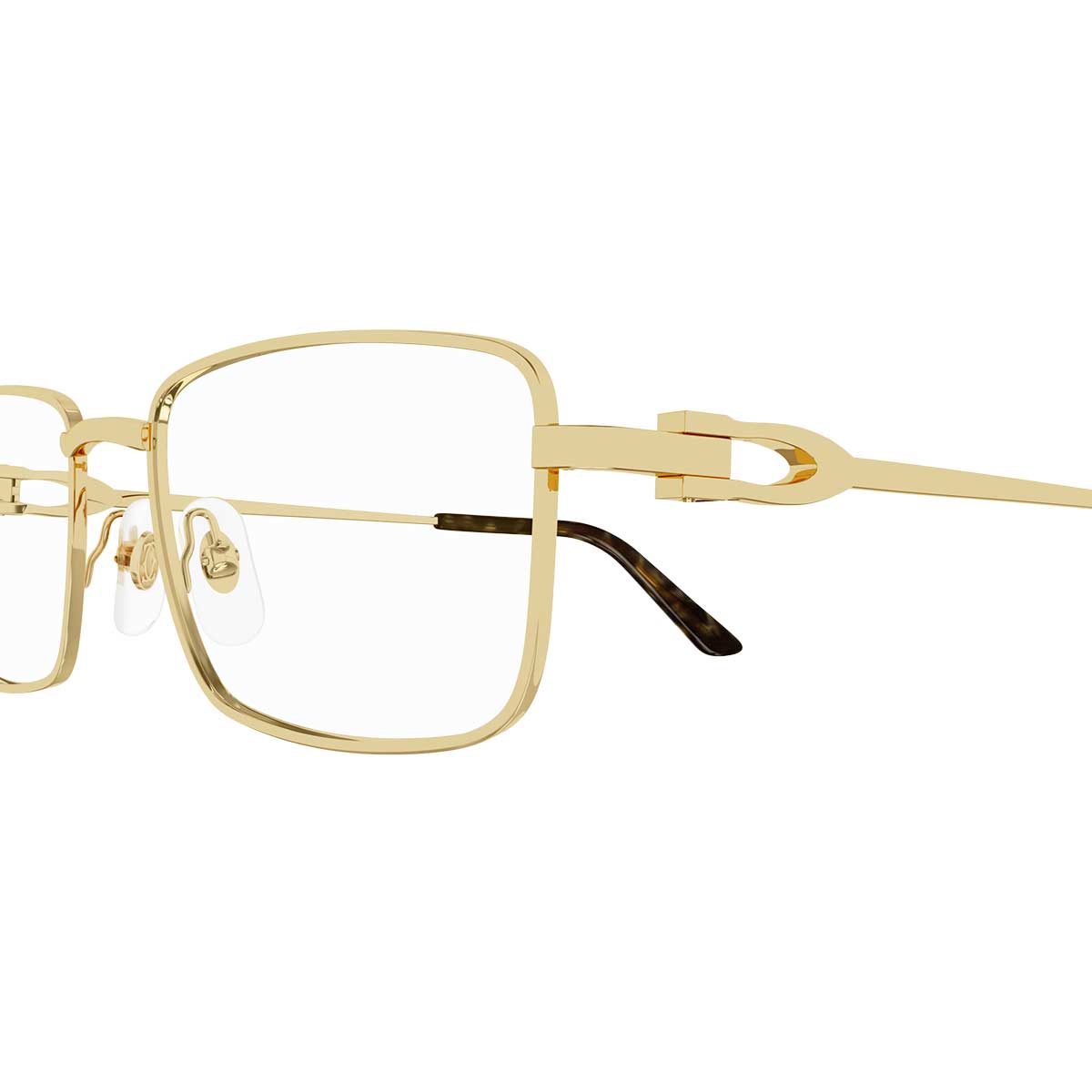 Cartier Occhiali da Vista CT0369O 004 Oro/Trasparente Uomo