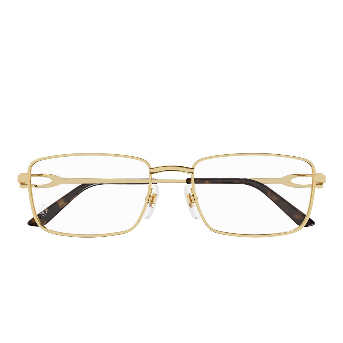 Cartier Occhiali da Vista CT0369O 004 Oro/Trasparente Uomo