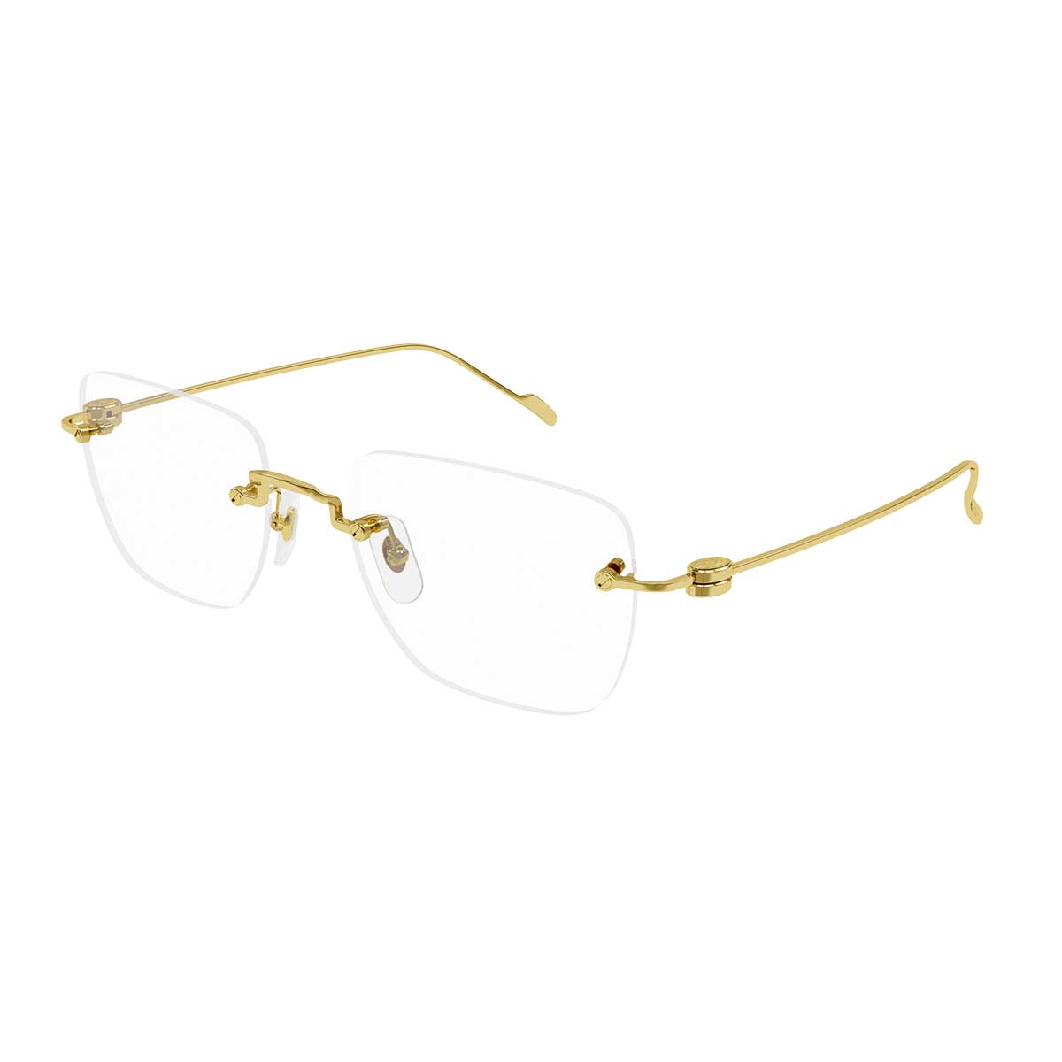 Cartier Occhiali da Vista CT0379O 002 Oro/Trasparente Uomo