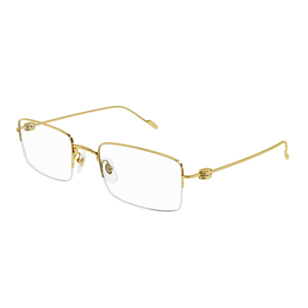 Cartier Occhiali da Vista CT0380O 002 Oro/Trasparente Uomo