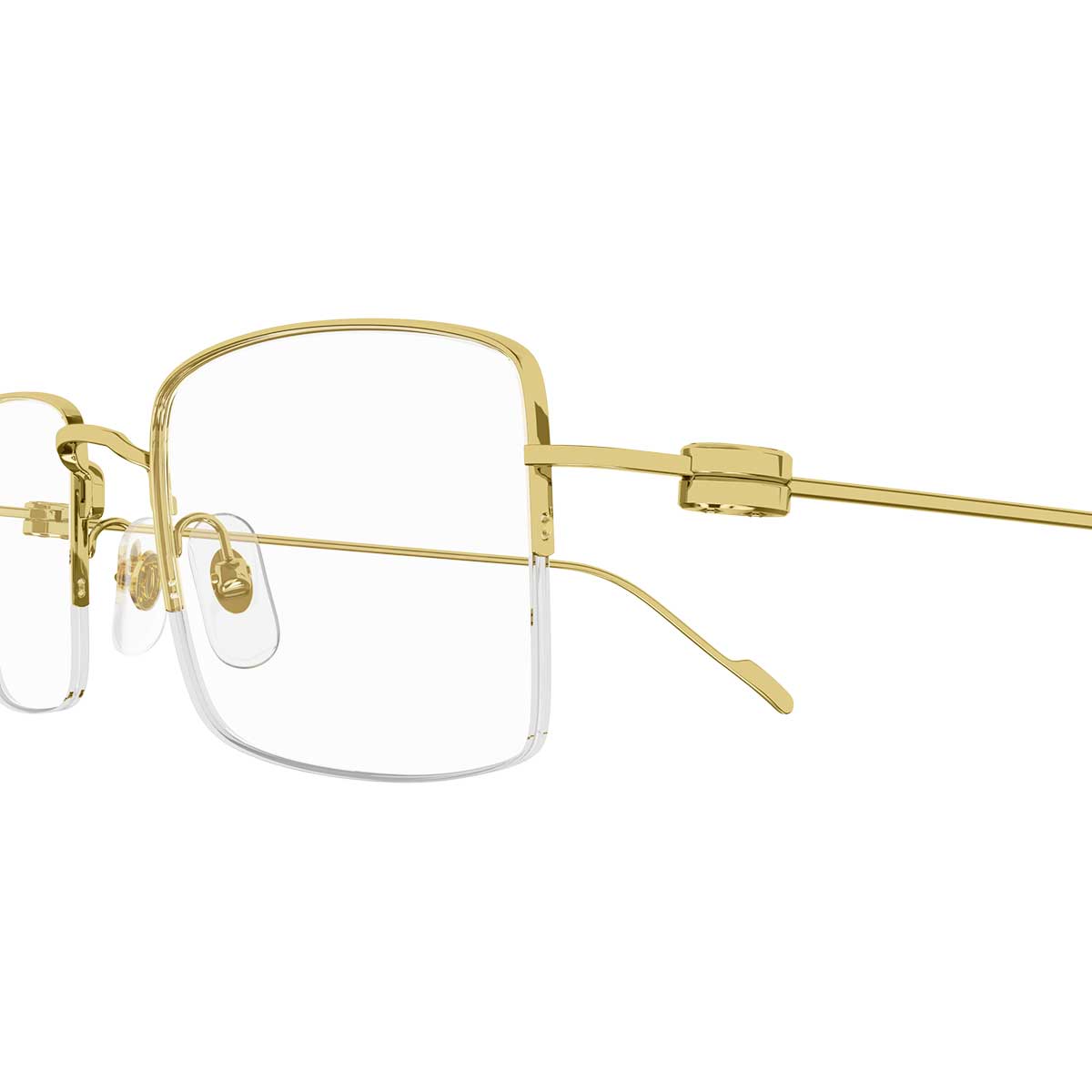 Cartier Occhiali da Vista CT0380O 002 Oro/Trasparente Uomo